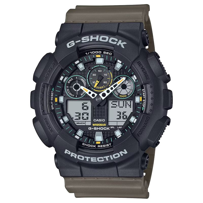 ساعت کاسیو G-SHOCK مردانه مدل GA-100TU-1A3