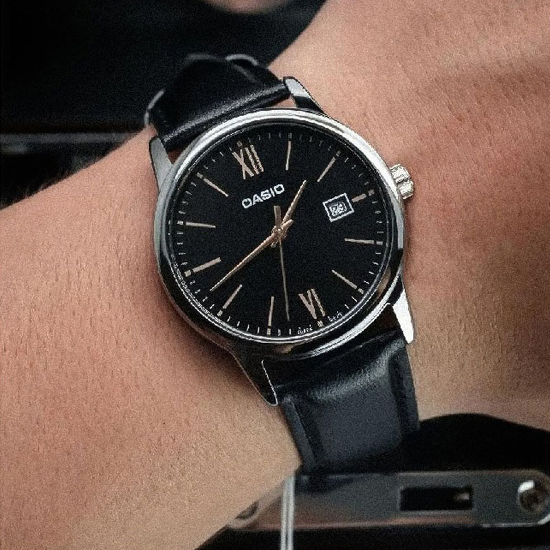 ساعت کاسیو جنرال Casio General مردانه مدل MTP-V002L-1B3UDF