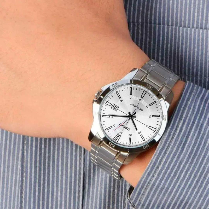 ساعت کاسیو جنرال Casio General مردانه مدل MTP-V004D-7CUDF